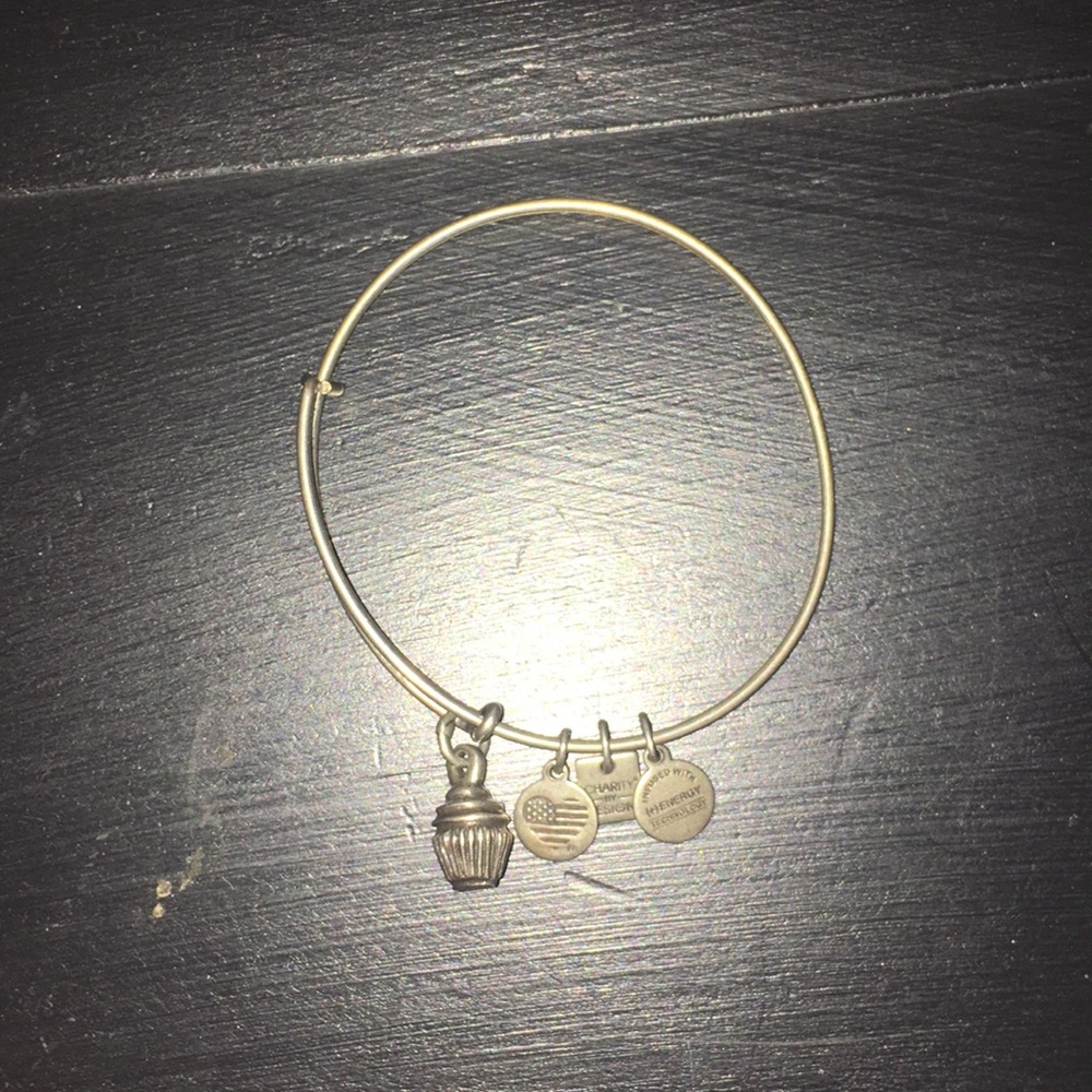 Cupcake alex and ani bracelet